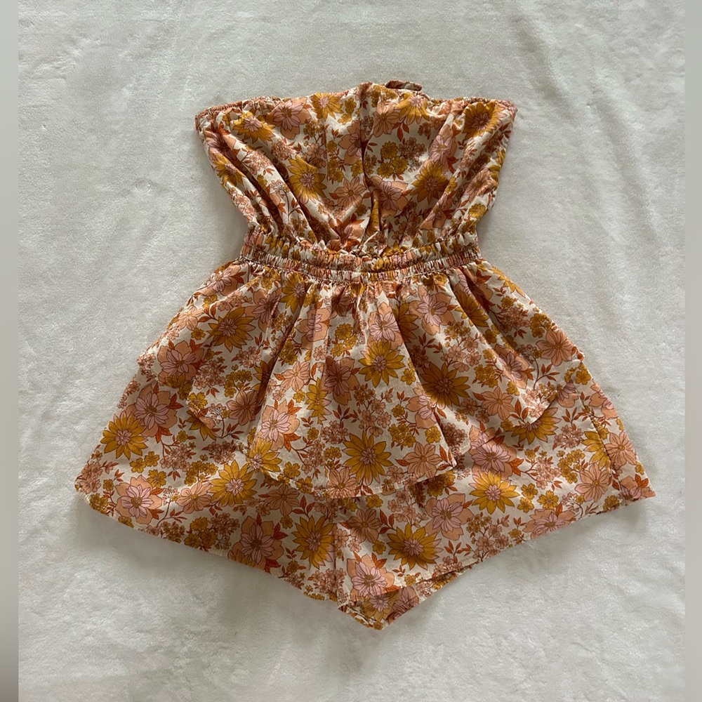 American Eagle Floral Romper